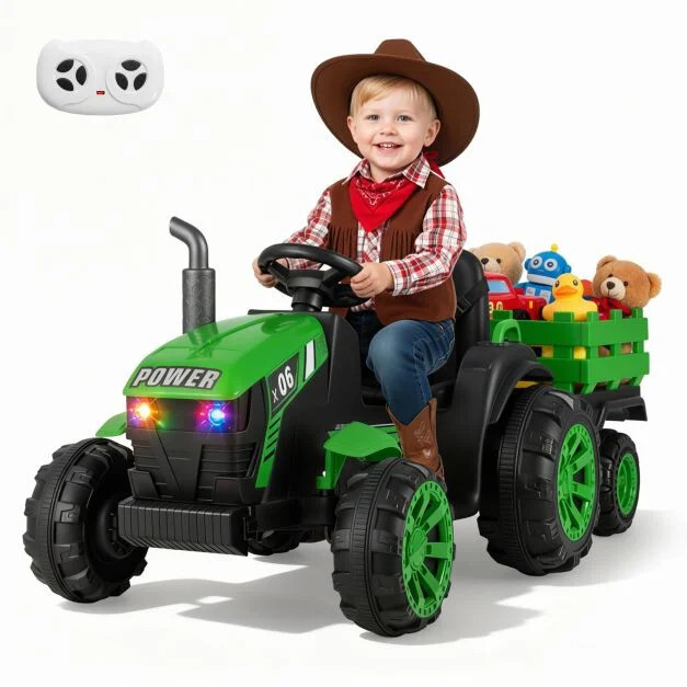24v Power Tractor & Detachable