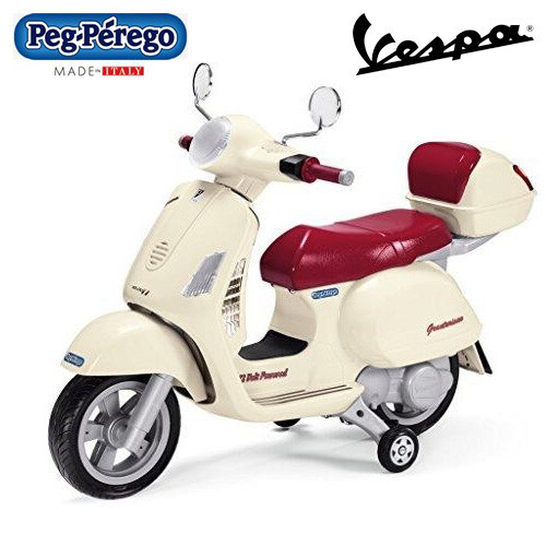 Vespa 12v Retro Peg Perego Moped