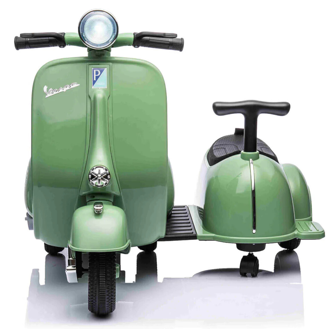 Vespa 6v Electric Moped & Sidecar