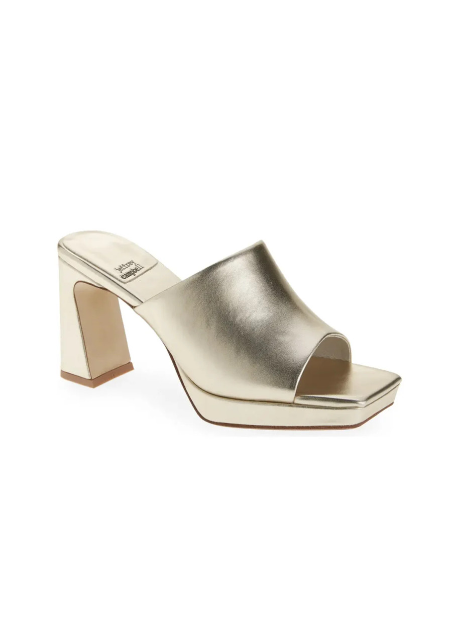 Pinko Womens Sandals | Sandals in gold laminated leather PALE GOLD ⋆ Ergene  River