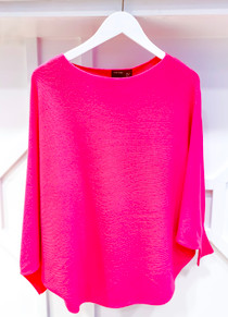 RYU Sweater- Hot Pink RYU Sweater- Hot Pink