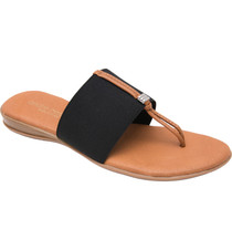 Nice Elastic Sandal- Black Nice Elastic Sandal- Black