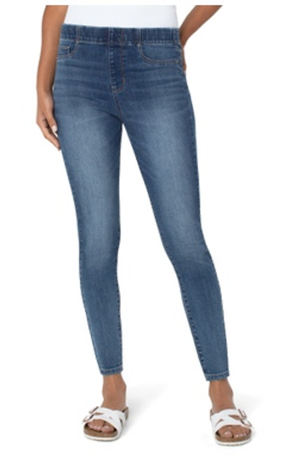 Chloe Ankle Skinny Jean- Ferry 