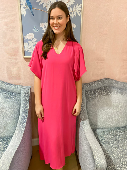 Blaire Maxi Dress- Beetroot Pink
