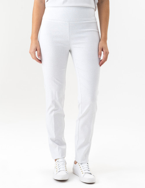  Womens Flat Front Pull On Pants