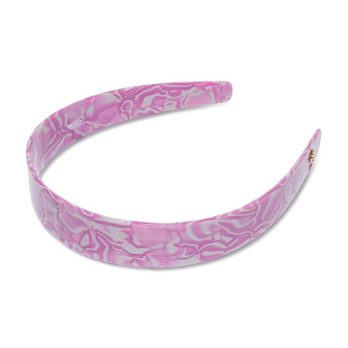 Emma Acetate Headband- Magenta 