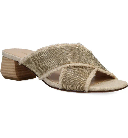 Tash Sandal- Natural Linen