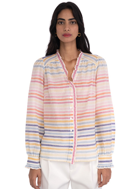 Harlow Shirt- Candy Stripe