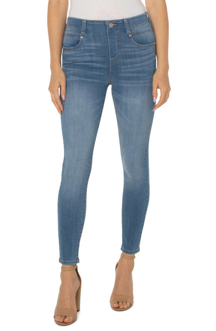 Gia Glider Ankle Jean- Hay