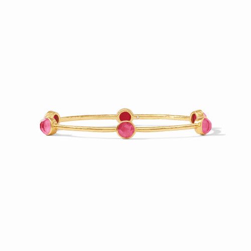 Milano Luxe Bangle- Medium- Iridescent Raspberry