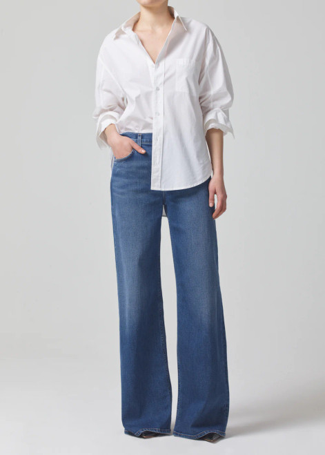 Loli Mid Rise Baggy Jean- Palazzo