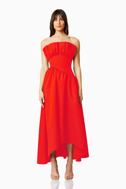Laurel Dress- Red