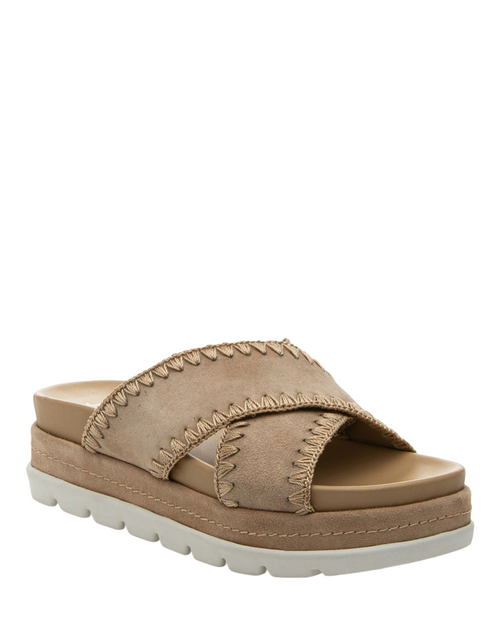 Boo Sandal- Sand Suede