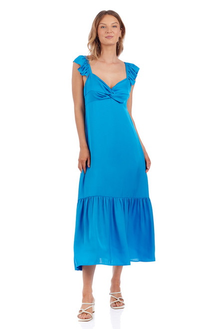 Zofia Dress- Wharf Blue