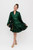 Long Sleeve Sequin Dress- Emerald