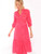 Brielle Dress- Ikat Pink/Red