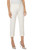 Kelsey Knit Crop Trouser w/Slit- Vintage White 