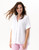 Drop Shoulder Four Button Collared Top- Multiple Colors 