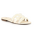 Bay Perla Beaded Slide Sandals- Modern Ivory