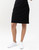 Pull On Comfort Stretch Skort- Black