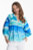 Molly Cotton Tie Dye Tunic- Blue Multi 