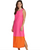 Pam Dress- Spring Pink/Apricot 