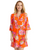 Kerry Dress- Impressionist Floral Apricot 