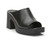 Faye Heel- Black Leather 