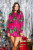 Christmas Tree Sweater- Pink Sequin