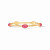 Ivy Stone Bangle- Large- Iridescent Raspberry