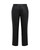 Leather-Like Slim Straight Pant- Luxe Black