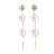 Pearl & Diamond Statement Drop Earrings