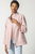 Zip Front Jacket with Pockets- Pink Quartz