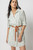 Long Sleeve Shirt Dress- Rope/Sea