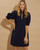 Stasha Ponte Dress- Dark Navy