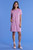 Kristen Knit Dress- Cheeky Pink Cheetah