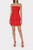 Roja Lace Dress- Red