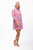 Sophia Dress- Party Vines Pink