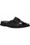 Dello Slide Sandal- Black Leather