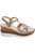 Carly Sandal- Shell Metallic