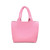 Woven Tote Bag- Pink