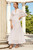 Sondra Eyelet Midi Dress- White