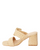 Lucy Block Heel Sandal- Natural