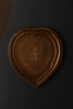  Copper Heart Tray with Etched Designs 