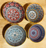  Bohemian 4 Bowl Set with Chopsticks 