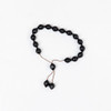 Muslim prayer beads tasbih in classic black color for remembrance
