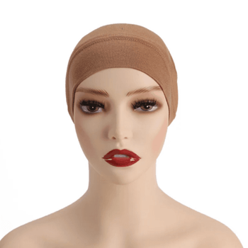  Essential Women's Hijab Cap – Assorted Solid Colors for All-Day Comfort & Secure Fit 