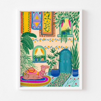  Moroccan House Art Print 