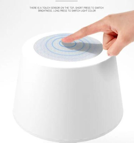  Decorative and Colored Table Lamp with Built-In Athan Clock and Digital Quran Player 