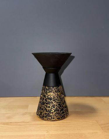  Aromatherapy Burner with Creative Arabic Pattern-Decorative Piece 
